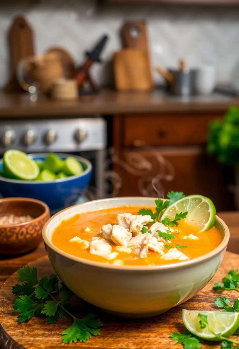 30 High Protein Low Carb Recipes Dinner Ideas 30. Thai Coconut Chicken Soup