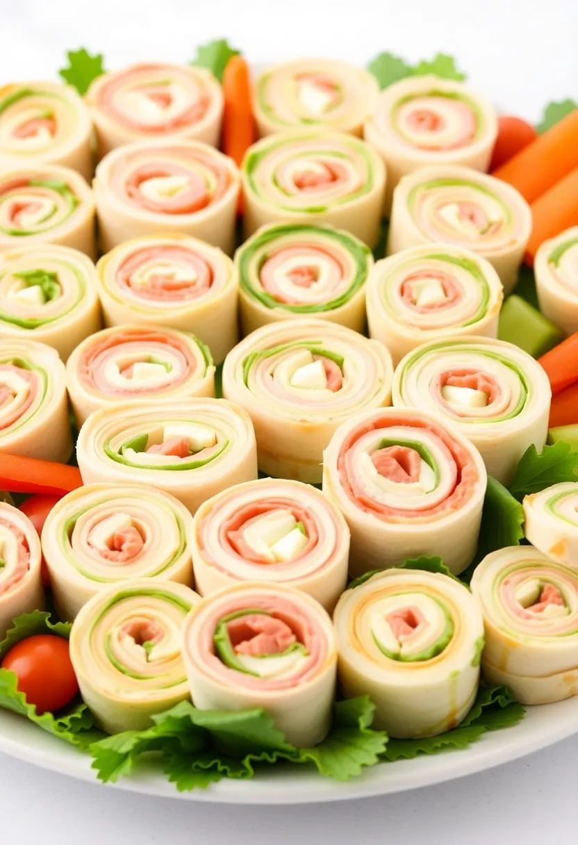 30 High Protein Low Carb Recipes Snacks To Keep You Full - 15. Turkey and Cheese Pinwheels