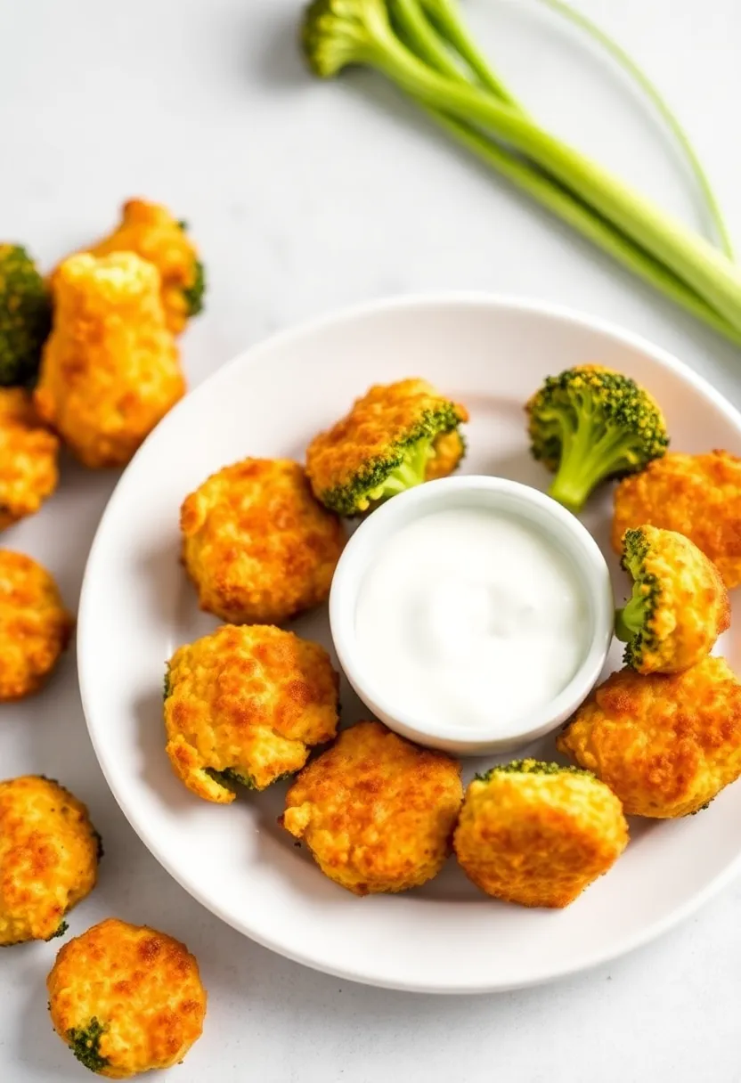 30 High Protein Low Carb Recipes Snacks To Keep You Full - 16. Cheesy Broccoli Bites