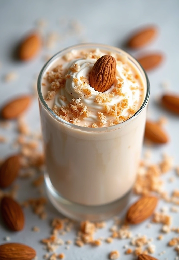 30 High Protein Low Carb Shake Recipes: Quick Fuel for Post-Workout Recovery - 7. Almond Joy Protein Shake