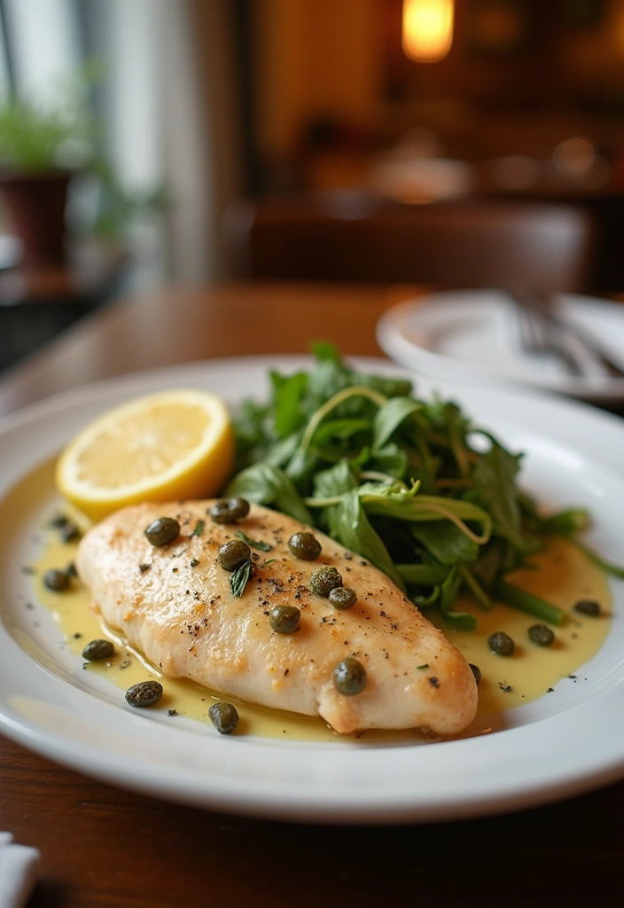 30 High Protein Low Fat Chicken Recipes Lean And Juicy - 28. Chicken Piccata