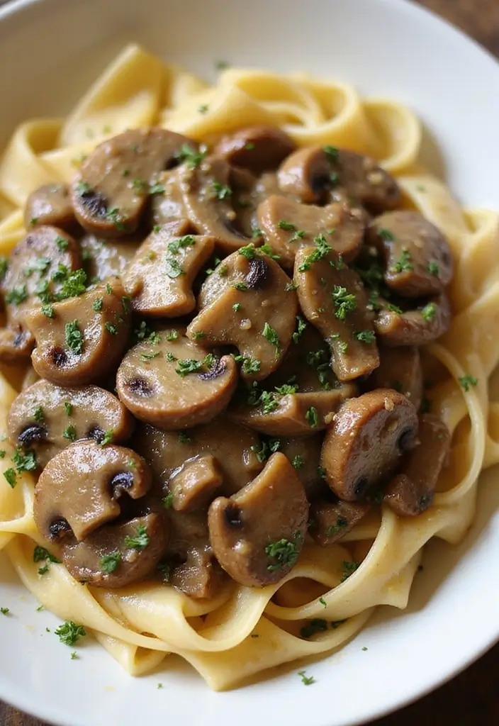30 High Protein Vegan Gluten Free Recipes Plant Based Power 17. Vegan Mushroom Stroganoff
