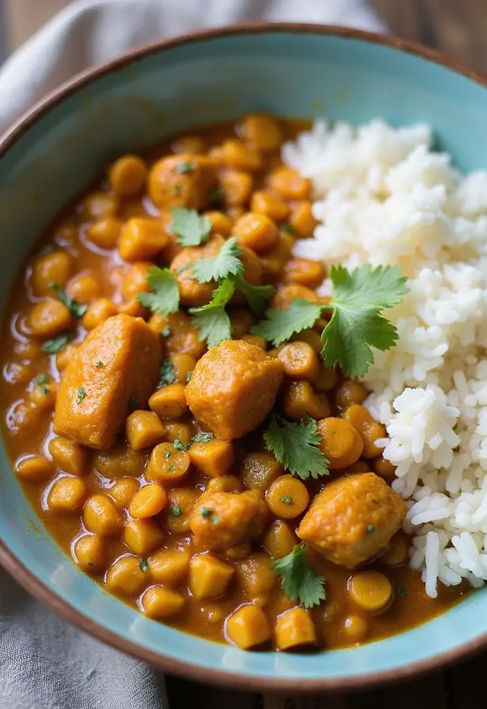 30 High Protein Vegan Gluten Free Recipes Plant Based Power 26. Coconut Lentil Curry