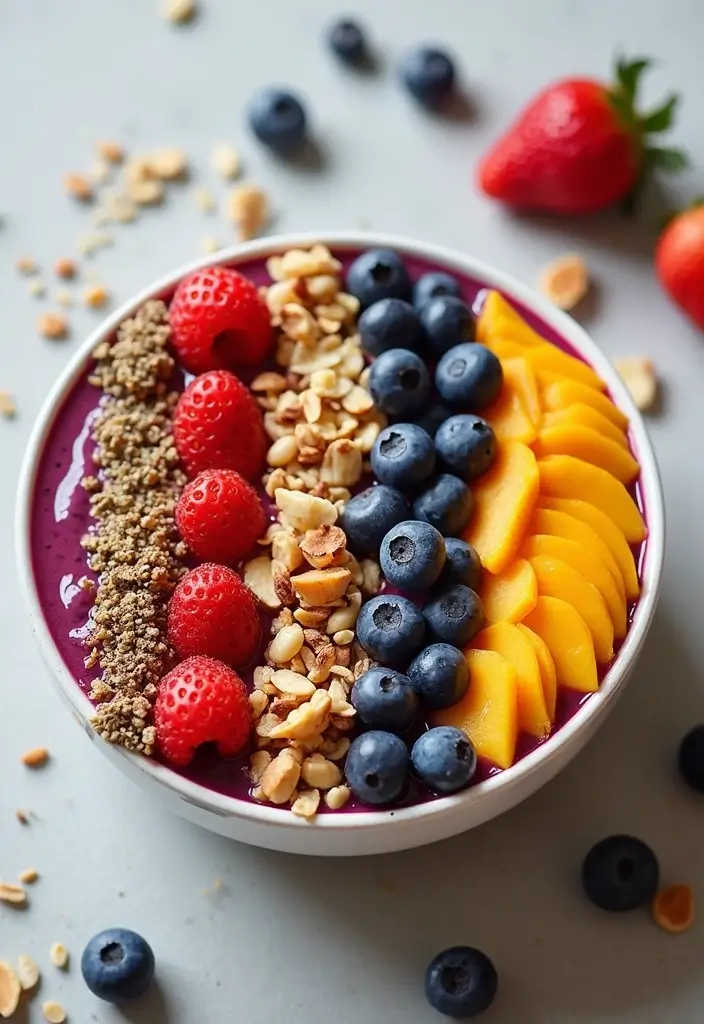 30 High Protein Vegan Gluten Free Recipes Plant Based Power 30. Energy Boosting Smoothie Bowl