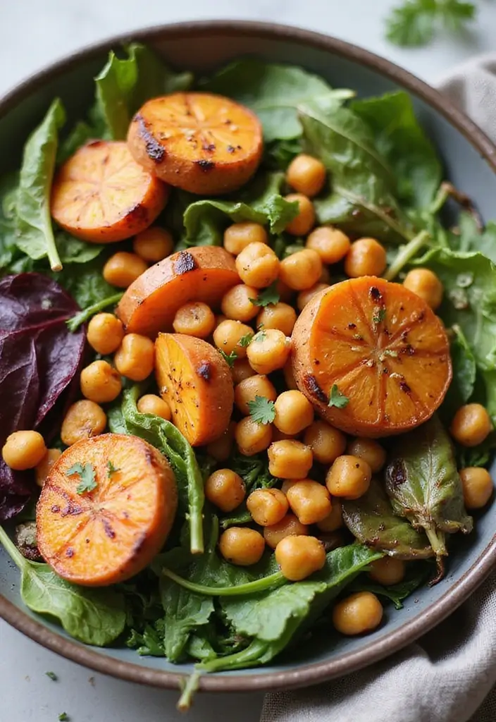 30 High Protein Vegan Gluten Free Recipes Plant Based Power 5. Sweet Potato Chickpea Buddha Bowl