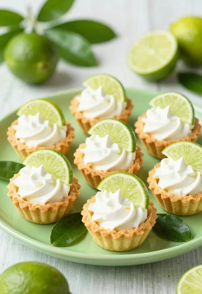 10 Dessert Shell Recipes for Easy Fill and Serve Treats - 5. Key Lime Tarts 1