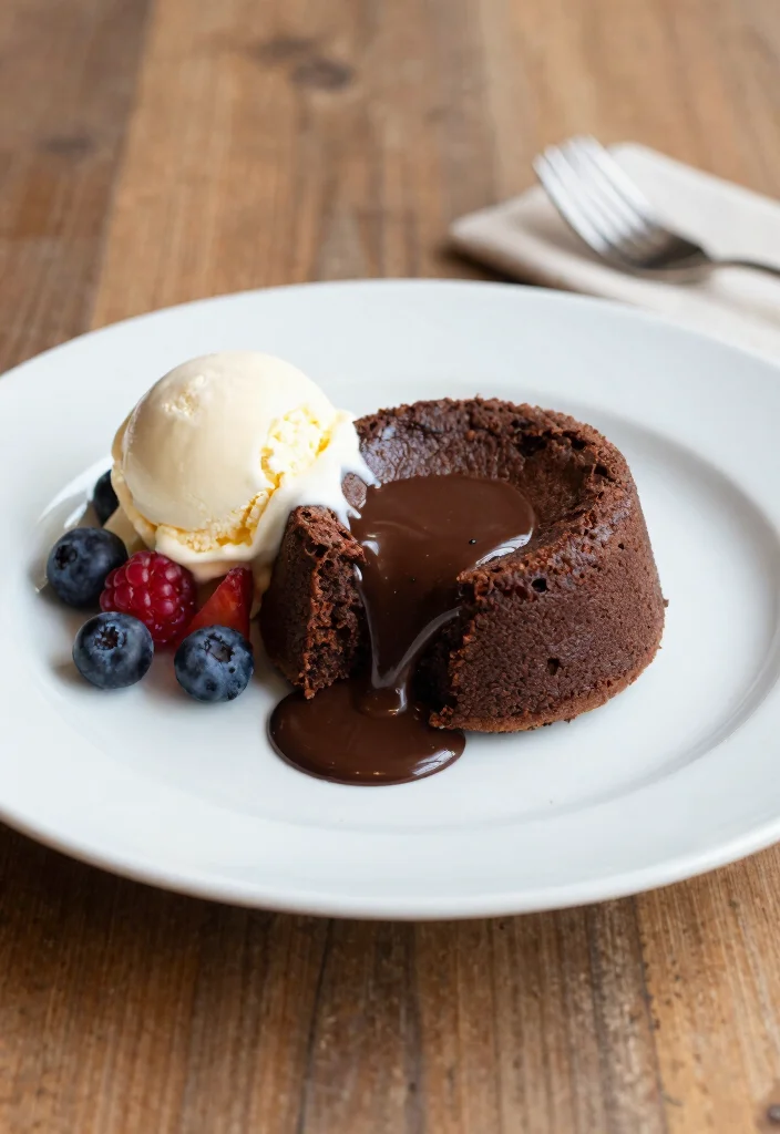 10 Dinner Recipes to Impress Without the Stress - 10. Chocolate Lava Cake 1