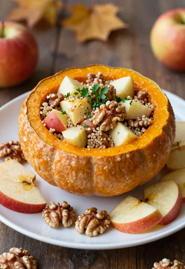 10 Fruit Dinner Recipes for Fresh Flavorful Meals 90 10 Fruit Dinner Recipes for Fresh Flavorful Meals - 9. Apple and Walnut Stuffed Acorn Squash 1