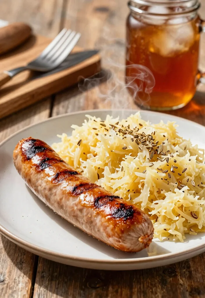10 Keto Brat Recipes for Savory Low Carb Meals - 1. Classic Keto Bratwurst with Sauerkraut 1