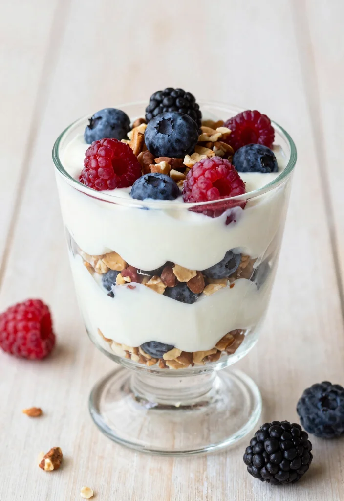 10 Keto Focus Recipes for Clean Mental Fuel - 7. Greek Yogurt Parfait 1