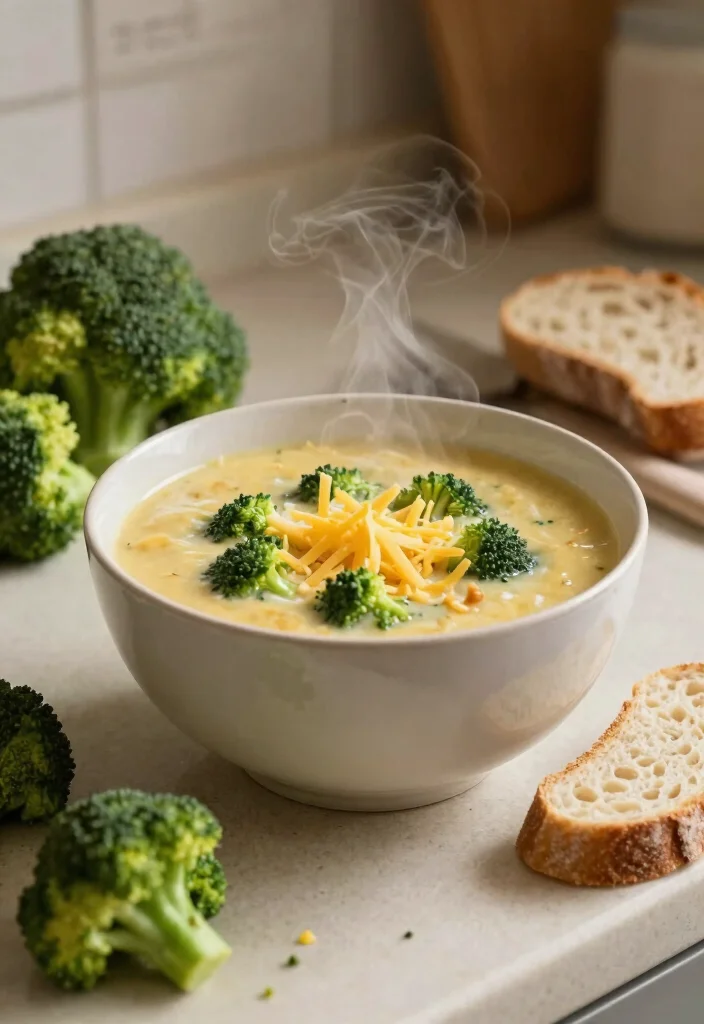 10 Keto Green Recipes for Fresh Low Carb Eating - 4. Broccoli Cheddar Soup 1