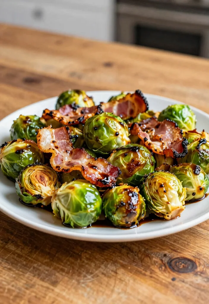10 Keto Green Recipes for Fresh Low Carb Eating - 7. Brussels Sprouts with Bacon 1