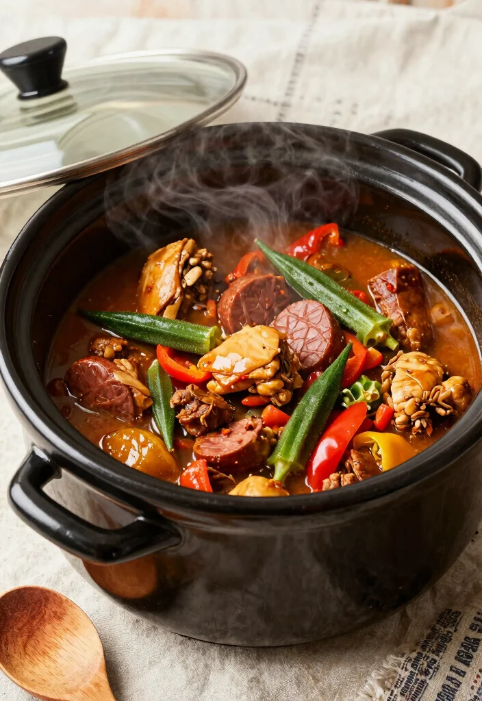 10 Keto Gumbo Recipes for Bold Comfort Flavor - 10. Slow Cooker Keto Gumbo 1