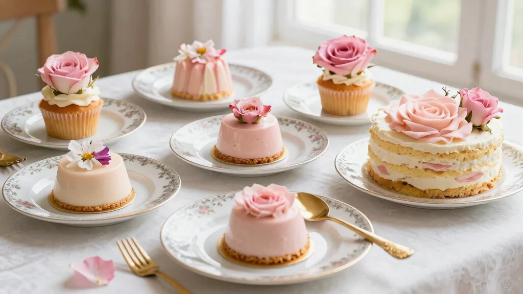 10 Rose Dessert Recipes with Delicate Floral Sweetness