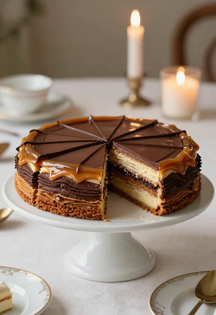 12 European Dessert Recipes with Timeless Sweet Traditions - 10. Hungarian Dobos Torte 1