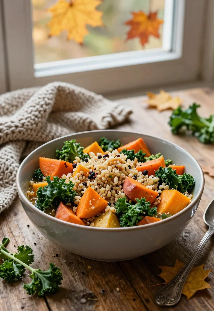 12 Fall Crockpot Dinner Recipes for Cozy Nights - 1. Autumn Vegetable and Quinoa Stew 1