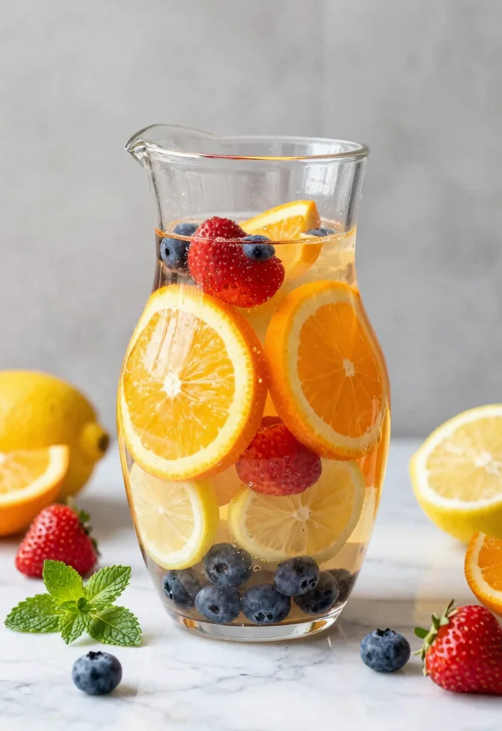 12 Healthy Liver Recipes for Nutrient Dense Meals 45 12 Healthy Liver Recipes for Nutrient Dense Meals - 5. Citrus and Berry Detox Water 1