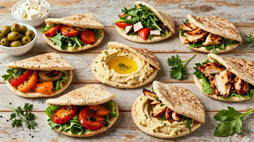 12 Healthy Pita Recipes for Simple Balanced Eating