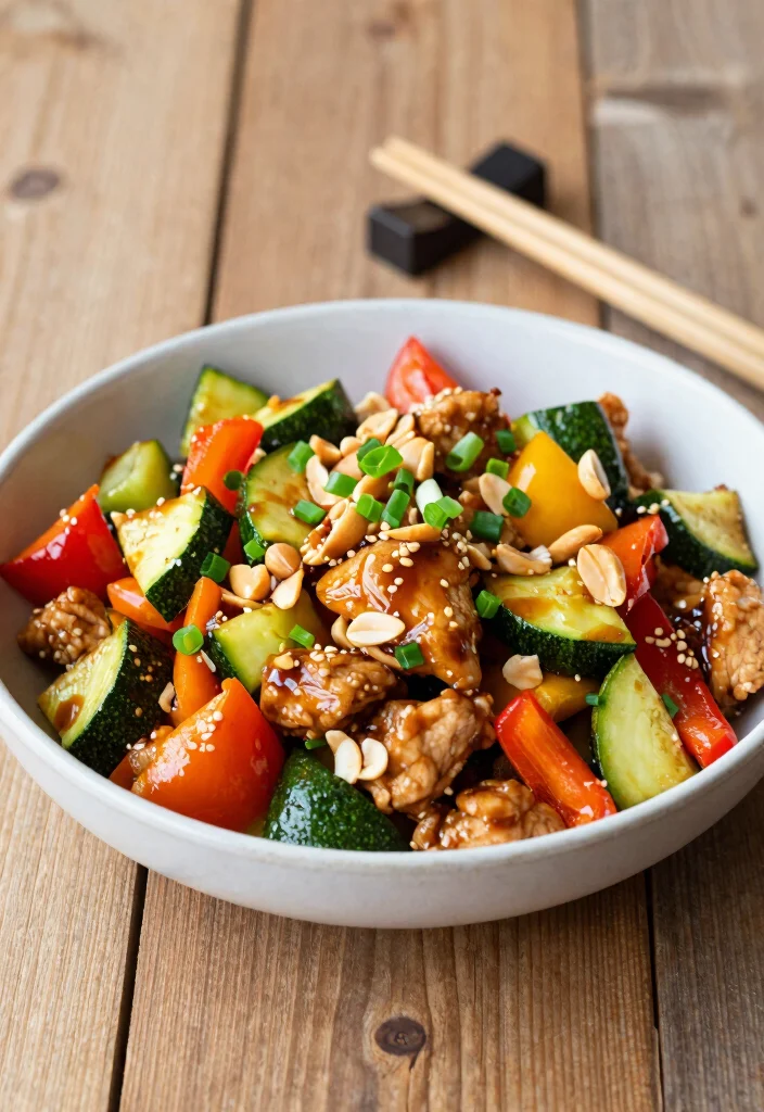 12 Keto Chinese Food Recipes with Low Carb Flavor 1 12 Keto Chinese Food Recipes with Low Carb Flavor - 1. Keto Kung Pao Chicken 1