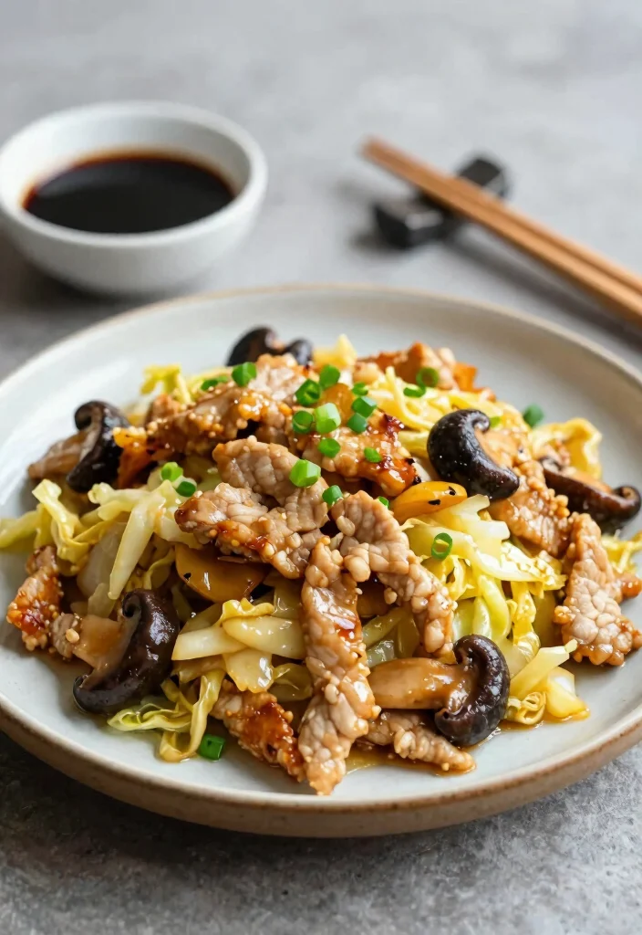 12 Keto Chinese Food Recipes with Low Carb Flavor 67 12 Keto Chinese Food Recipes with Low Carb Flavor - 7. Low Carb Moo Shu Pork 1