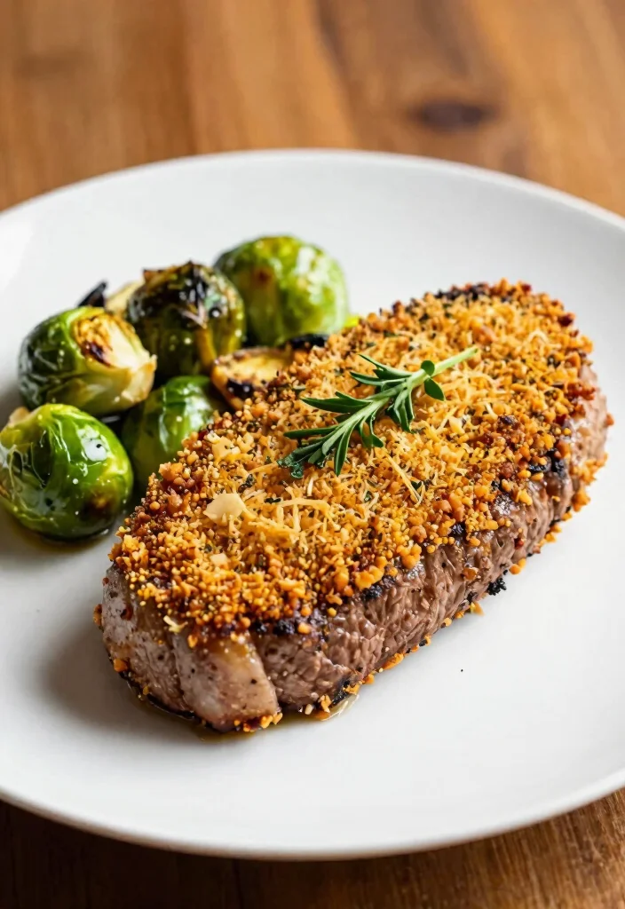12 Keto Steak Recipes for Hearty Low Carb Dinners 23 12 Keto Steak Recipes for Hearty Low Carb Dinners - 3. Herbed Parmesan Crusted Steak 1