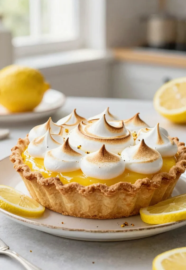 12 Pie Dessert Recipes for Classic Homemade Baking - 3. Lemon Meringue Pie with a Twist 1
