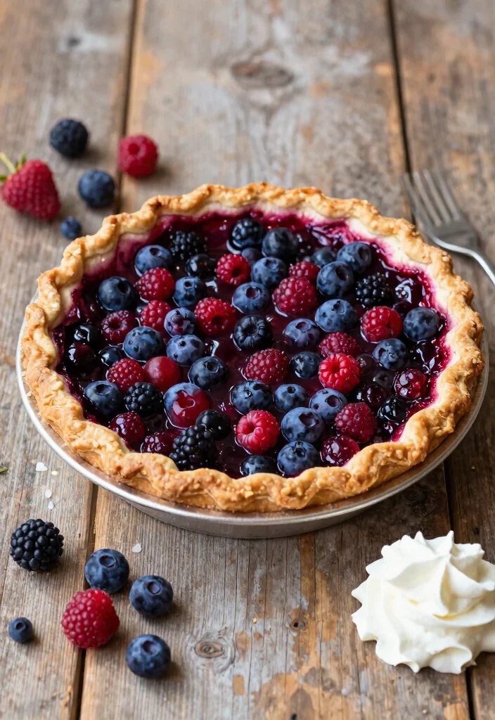 12 Pie Dessert Recipes for Classic Homemade Baking - 4. Berry Bliss Gluten-Free Pie 1