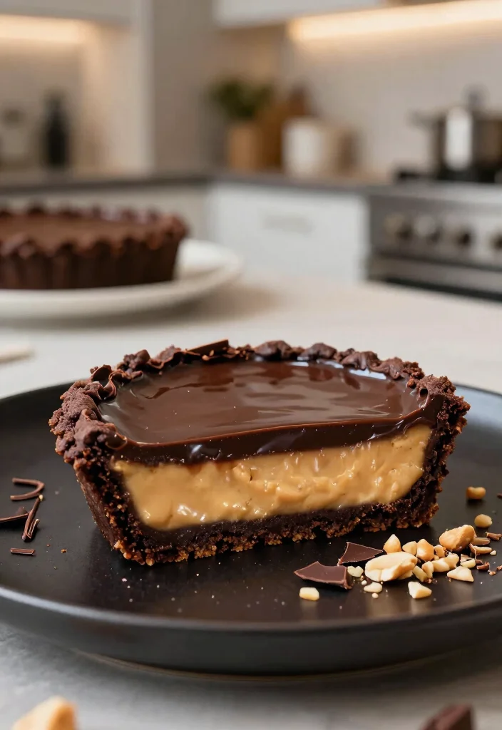 12 Pie Dessert Recipes for Classic Homemade Baking - 6. Chocolate Peanut Butter Pie 1